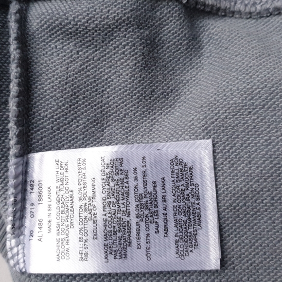 Columbia Women's Logo French Terry Cotton Hoodie Sweatshirt in a Cool Grey Md - Picture 11 of 16